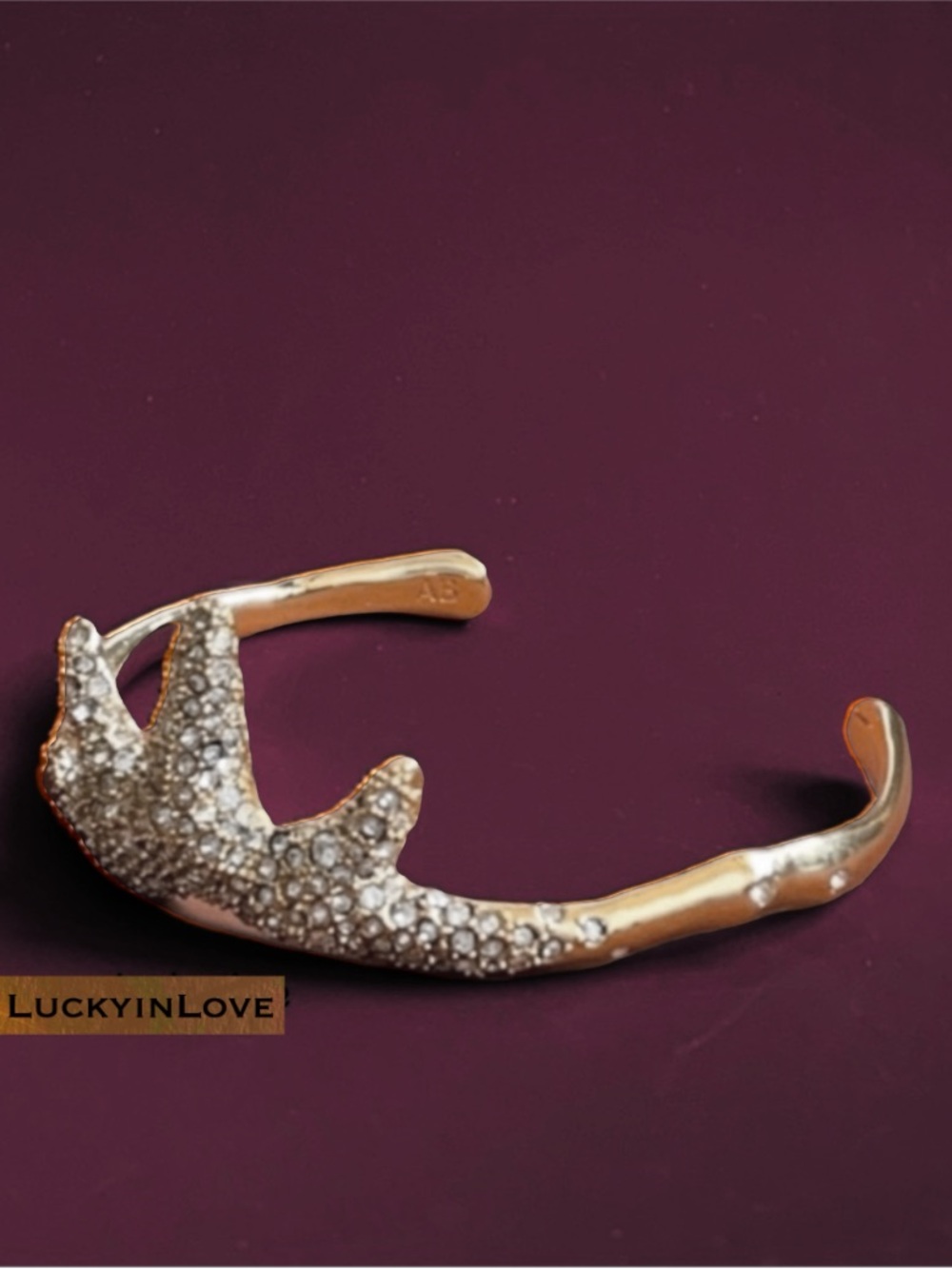 ALEXIS BITTAR • Royal Crown Tiara Crystal Encrusted Gold Cuff Bracelet